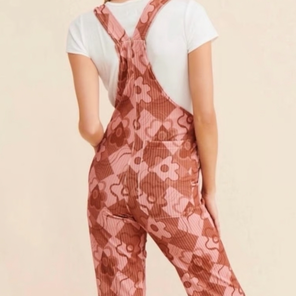 FREE PEOPLE Straight Leg Overalls - Picture 2 of 5